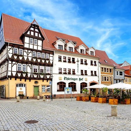 Hotel-Restaurant Thueringer Hof Bad Frankenhausen Eksteriør billede