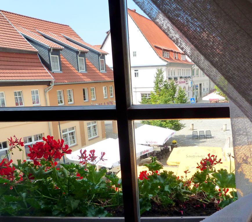 Hotel-Restaurant Thueringer Hof Bad Frankenhausen Eksteriør billede