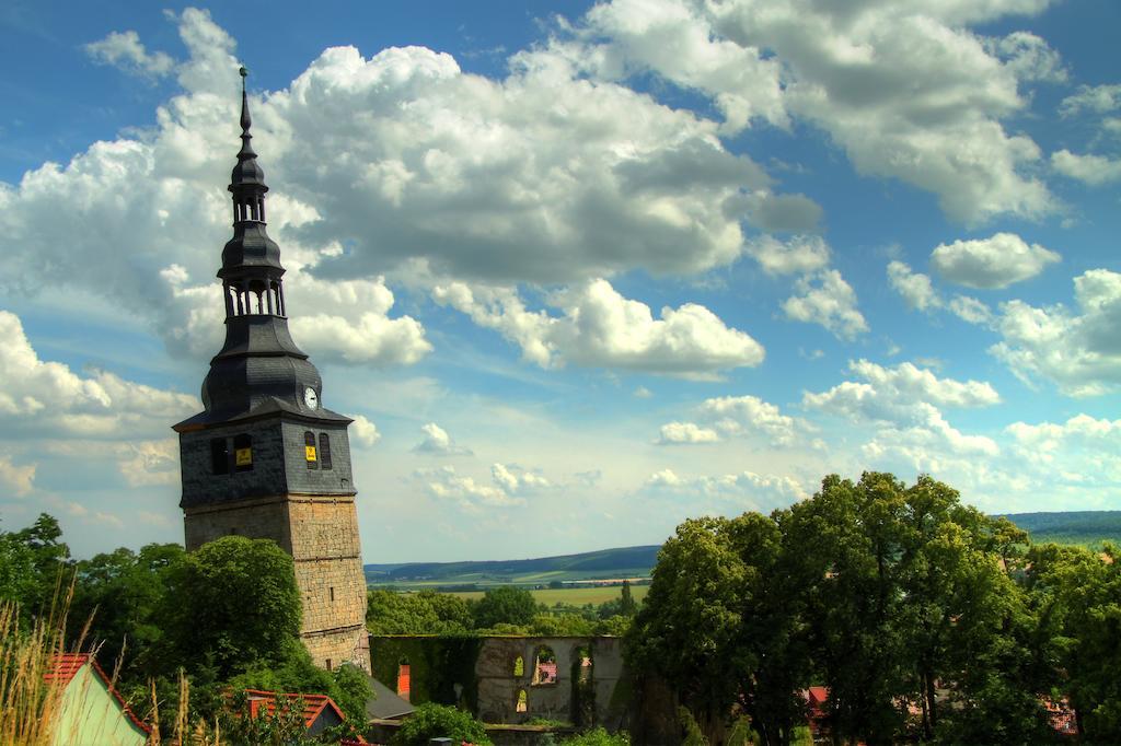 Hotel-Restaurant Thueringer Hof Bad Frankenhausen Eksteriør billede