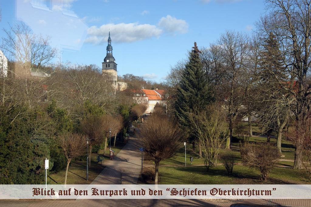 Hotel-Restaurant Thueringer Hof Bad Frankenhausen Eksteriør billede