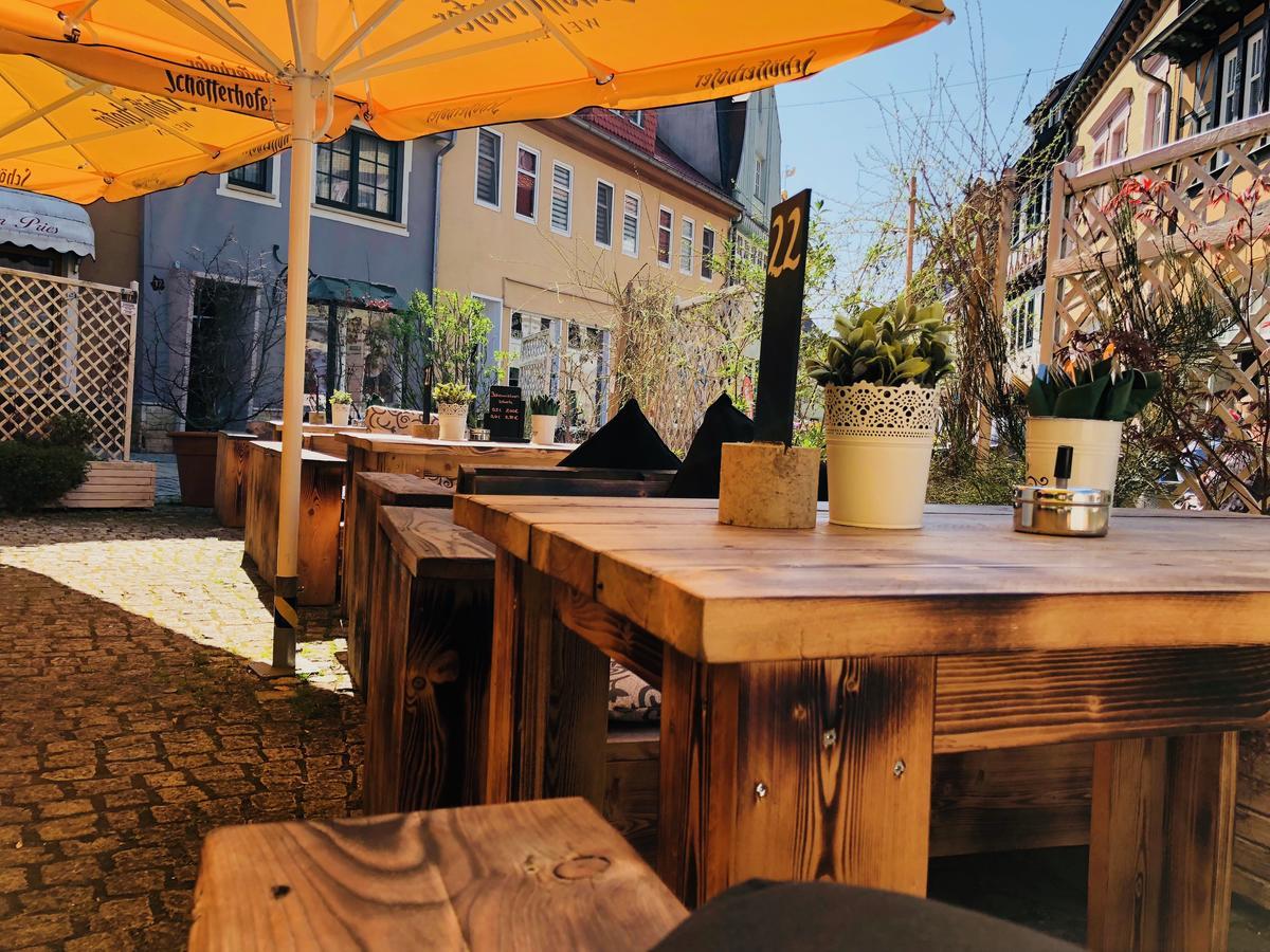 Hotel-Restaurant Thueringer Hof Bad Frankenhausen Eksteriør billede